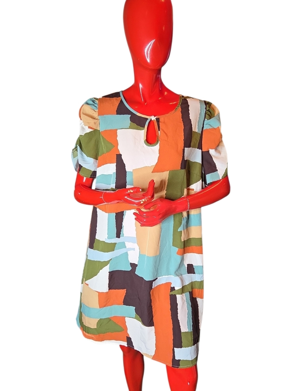 Shein Curve Multicolor Blouse 2XL
